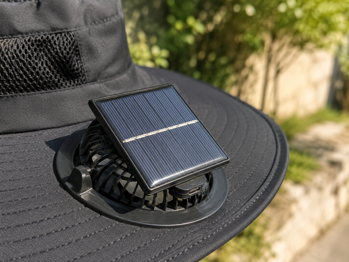 Chapeau Fraîcheur Solaire™ — vue profil