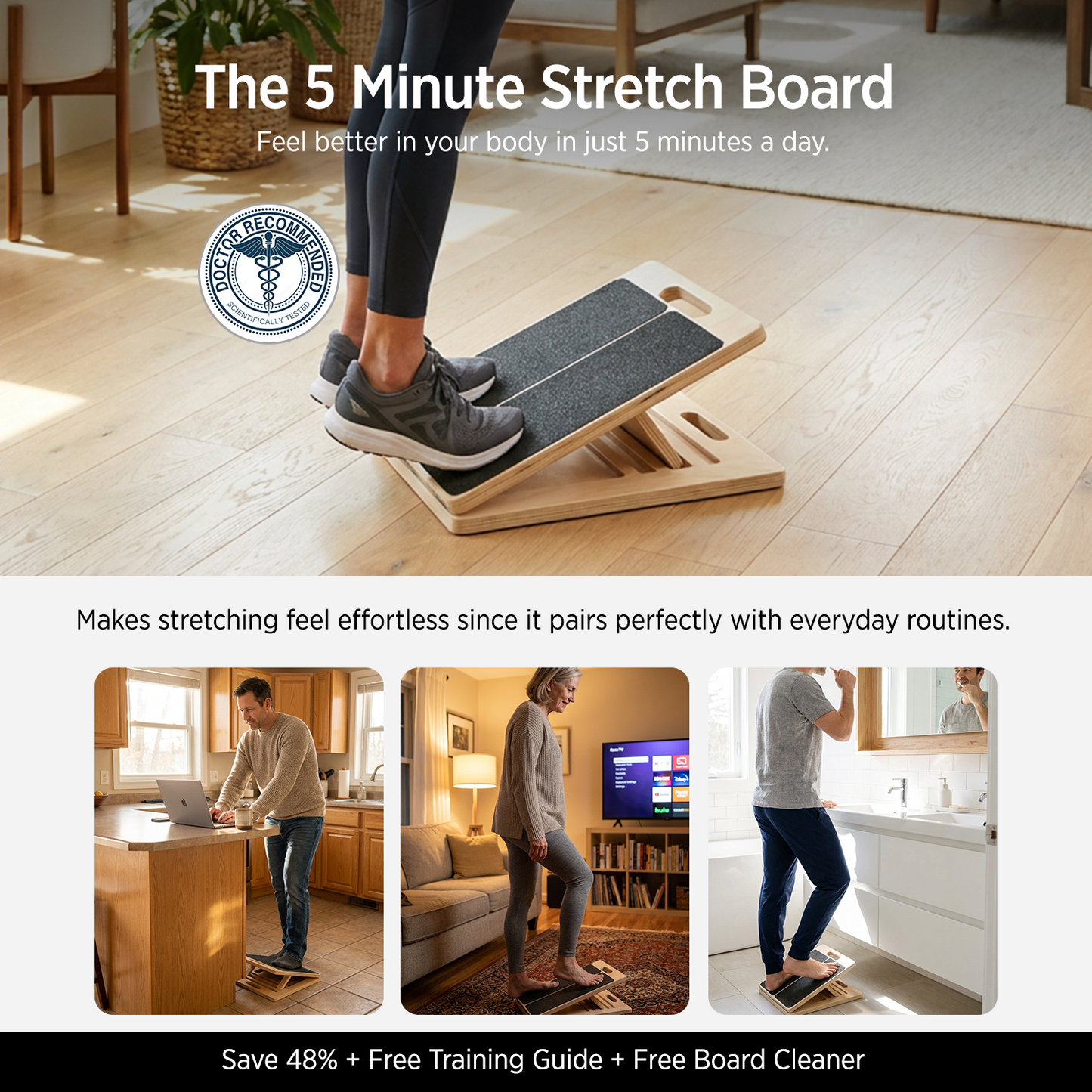 Stretch & Mobility Board (+Free Training Guide)